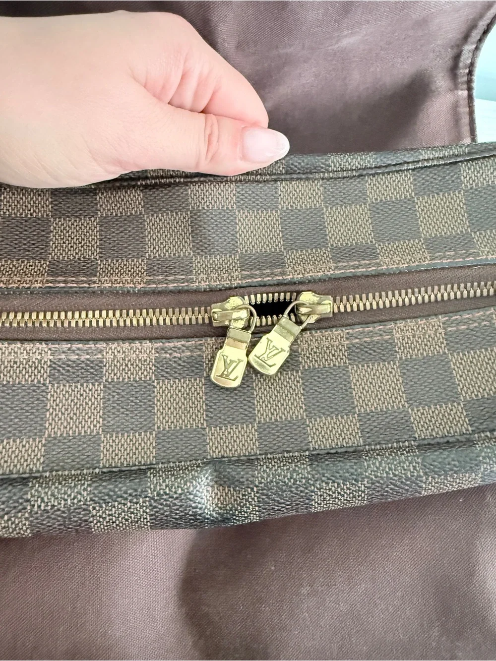 Louis Vuitton Naviglio Satchel/Messenger Bag